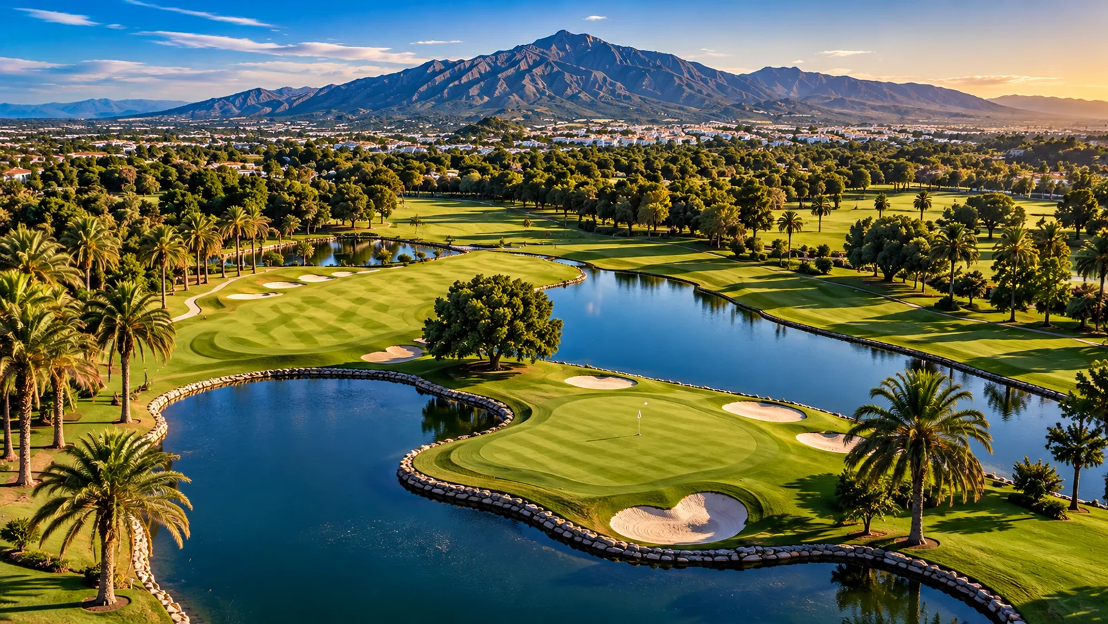 Illustrative atmosphere for Golf Holiday